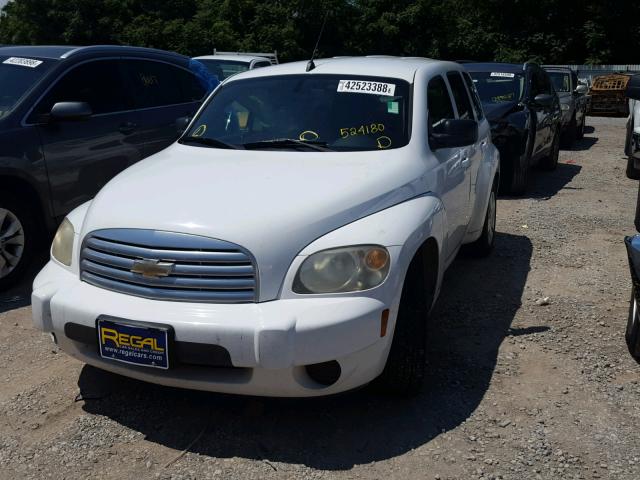 3GNBAADB4AS524180 - 2010 CHEVROLET HHR LS WHITE photo 2