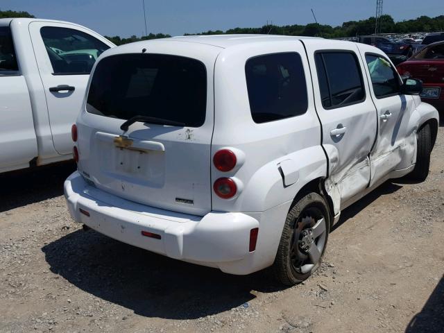 3GNBAADB4AS524180 - 2010 CHEVROLET HHR LS WHITE photo 4