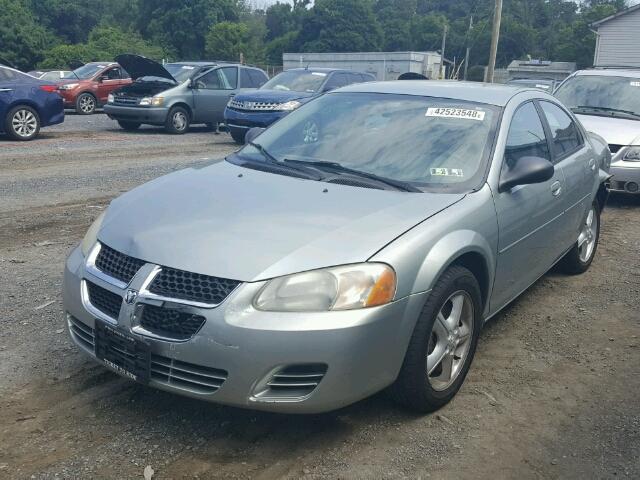 1B3EL46XX6N147450 - 2006 DODGE STRATUS SX GRAY photo 2