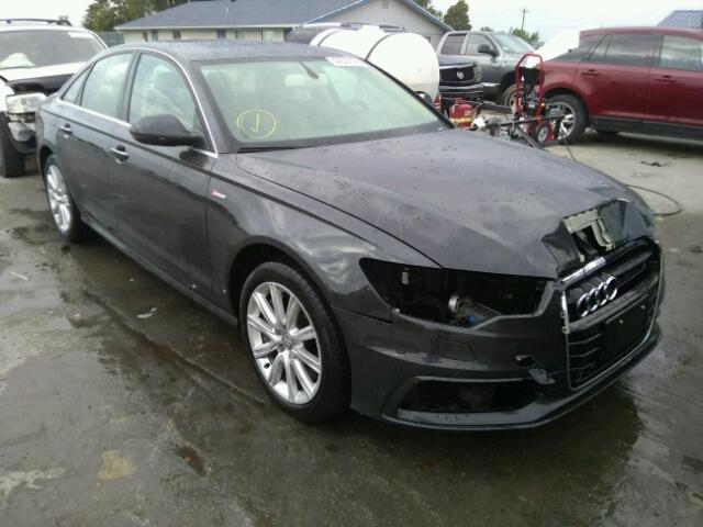 WAUHGAFCXCN094530 - 2012 AUDI A6 PRESTIG CHARCOAL photo 1