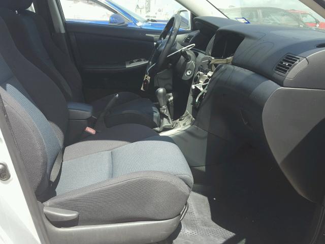 2T1BY32E95C357024 - 2005 TOYOTA COROLLA XR 银色 照片 5