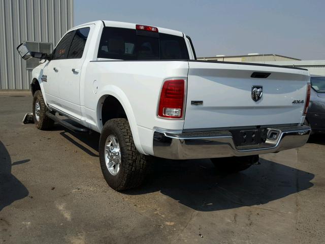 3C6UR5FL5DG594468 - 2013 RAM 2500 LARAM WHITE photo 3