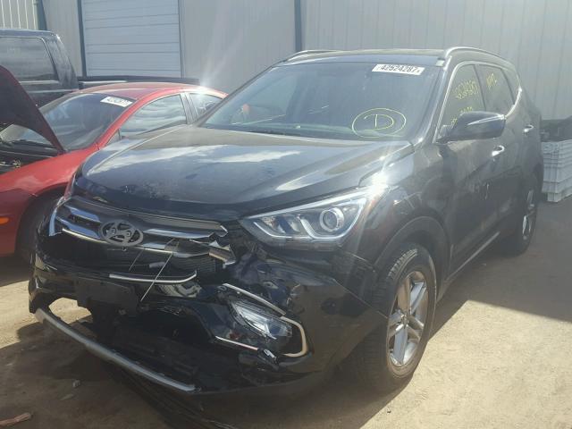 5NMZUDLB1HH031771 - 2017 HYUNDAI SANTA FE S 黑色 照片 2