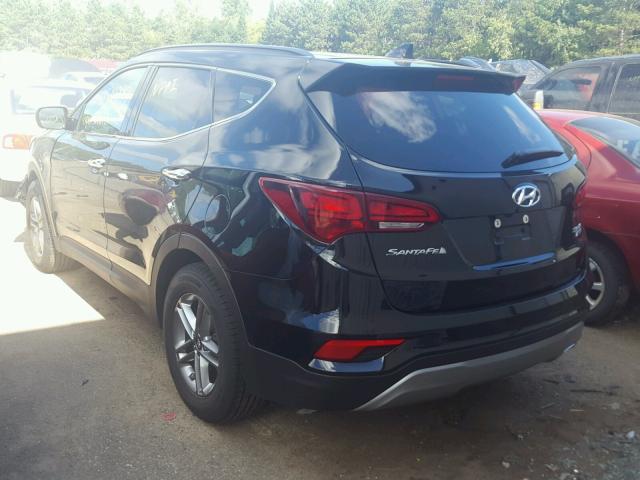 5NMZUDLB1HH031771 - 2017 HYUNDAI SANTA FE S 黑色 照片 3