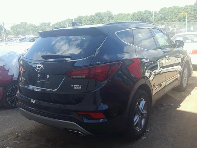 5NMZUDLB1HH031771 - 2017 HYUNDAI SANTA FE S 黑色 照片 4