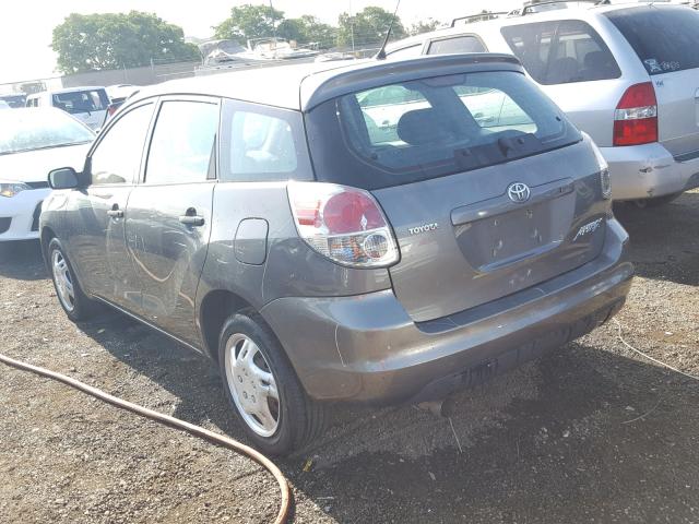 2T1KR32E78C692302 - 2008 TOYOTA MATRIX 灰色 照片 3