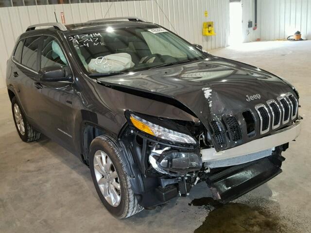 1C4PJMDS1HW565557 - 2017 JEEP CHEROKEE L GRAY photo 1