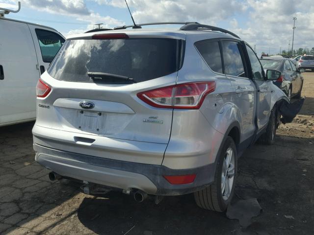 1FMCU0GX1DUA16724 - 2013 FORD ESCAPE SE SILVER photo 4