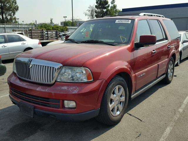 5LMFU27555LJ17972 - 2005 LINCOLN NAVIGATOR 红色 照片 2
