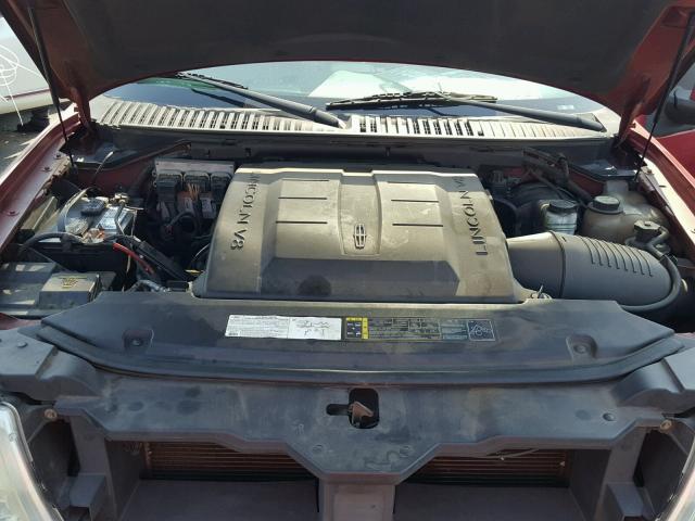 5LMFU27555LJ17972 - 2005 LINCOLN NAVIGATOR 红色 照片 7