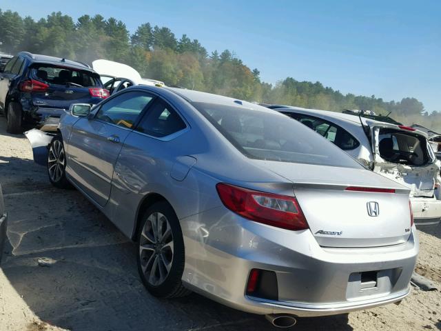 1HGCT2B87DA006690 - 2013 HONDA ACCORD EXL SILVER photo 3