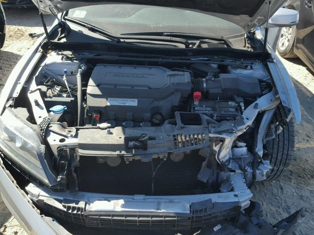 1HGCT2B87DA006690 - 2013 HONDA ACCORD EXL SILVER photo 7