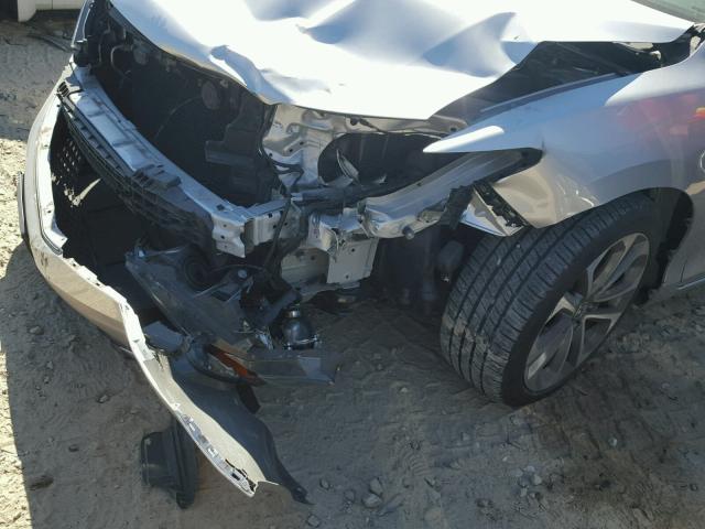1HGCT2B87DA006690 - 2013 HONDA ACCORD EXL SILVER photo 9