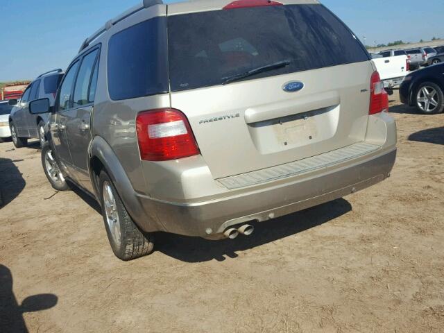 1FMZK02105GA04177 - 2005 FORD FREESTYLE TAN photo 3