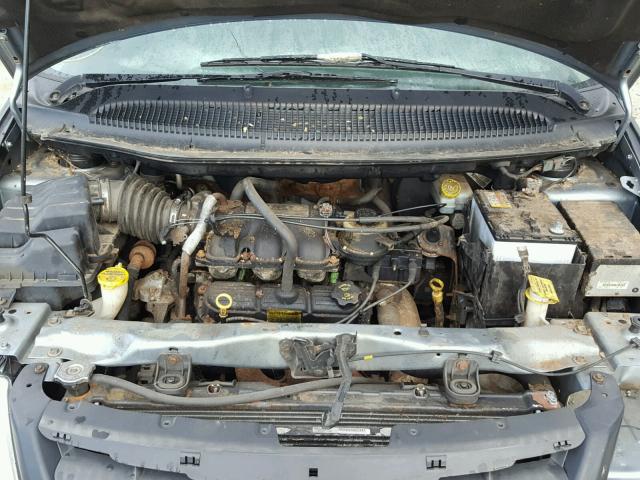 1D4GP24R45B286819 - 2005 DODGE GRAND CARA BLUE photo 7