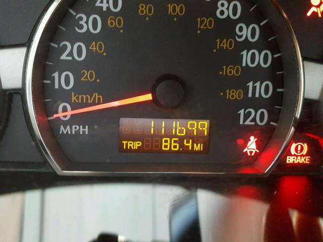 1G8AZ52F65Z146473 - 2005 SATURN ION LEVEL GOLD photo 8