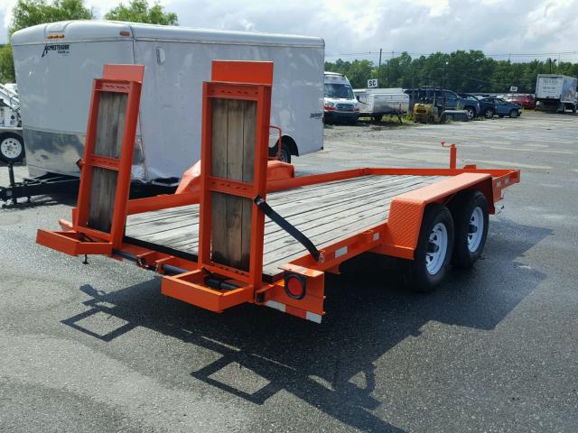 431FS162XJ1000307 - 2018 CHALET TRAILER ORANGE photo 4