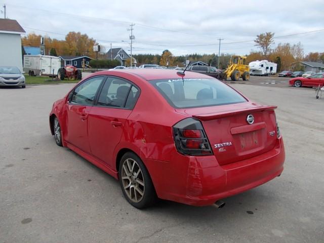 3N1CB61E88L616440 - 2008 NISSAN SENTRA SE- RED photo 3