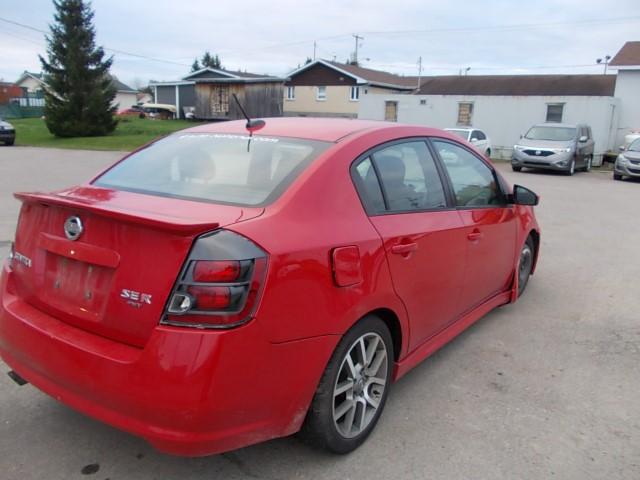 3N1CB61E88L616440 - 2008 NISSAN SENTRA SE- RED photo 4