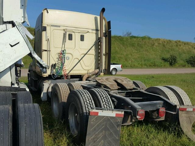 3AKJGLDV8ESFR3670 - 2014 FREIGHTLINER CASCADIA 1 CREAM photo 3