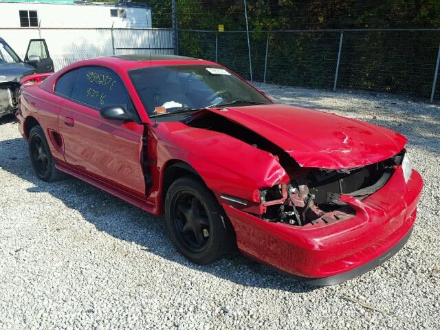 1FALP42X0TF133083 - 1996 FORD MUSTANG GT RED photo 1