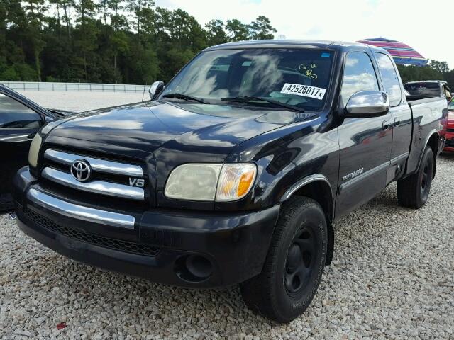 5TBRT34116S475030 - 2006 TOYOTA TUNDRA BLACK photo 2