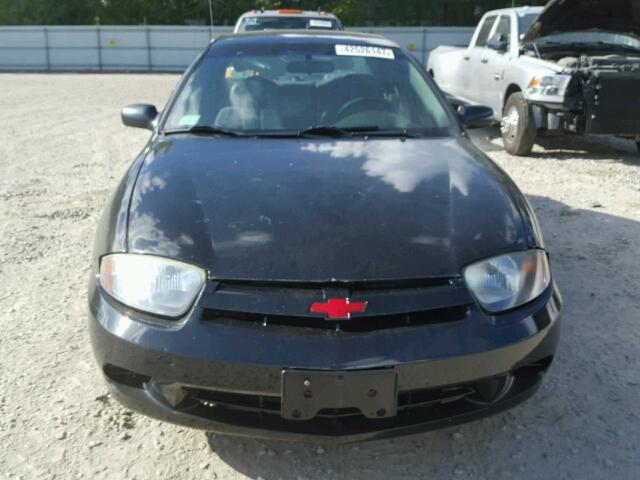 1G1JC52F447171009 - 2004 CHEVROLET CAVALIER BLACK photo 9