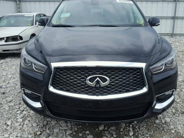 5N1DL0MN2HC541670 - 2017 INFINITI QX60 BLACK photo 9