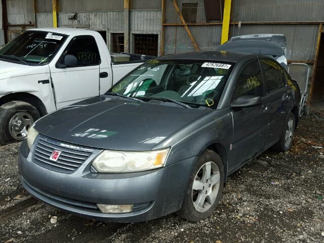 1G8AK55F36Z113075 - 2006 SATURN ION LEVEL CHARCOAL photo 2