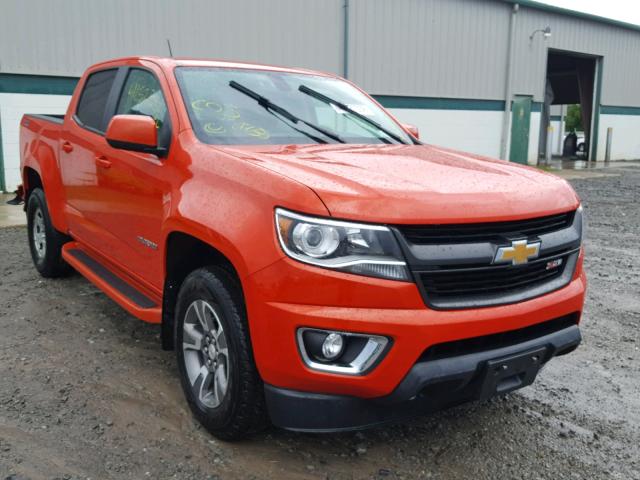 1GCGTDE3XG1269630 - 2016 CHEVROLET COLORADO Z ORANGE photo 1