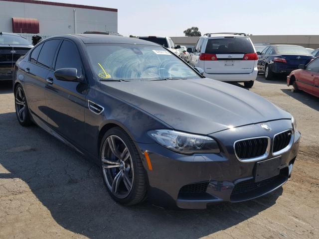 WBSFV9C5XED593737 - 2014 BMW M5 GRAY photo 1