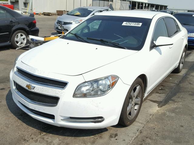 1G1ZC5EU2BF380751 - 2011 CHEVROLET MALIBU 1LT თეთრი ფოტო 2