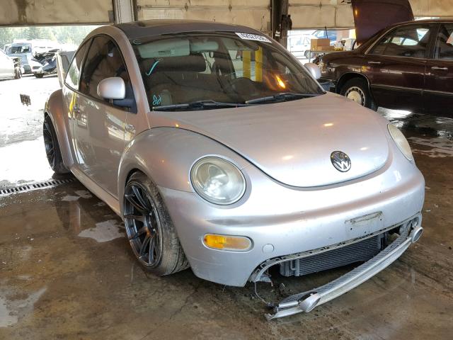 3VWCD21C2YM456397 - 2000 VOLKSWAGEN NEW BEETLE ვერცხლისფერი ფოტო 1