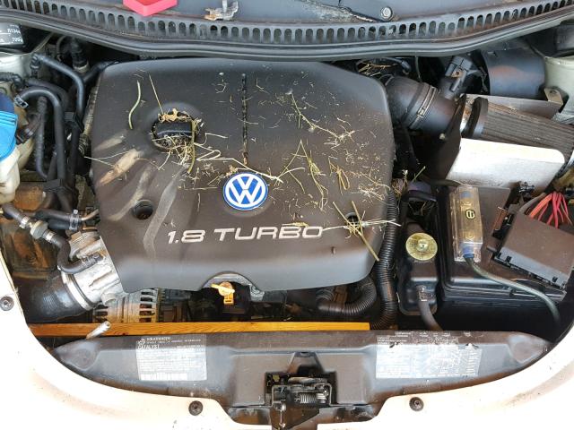3VWCD21C2YM456397 - 2000 VOLKSWAGEN NEW BEETLE ვერცხლისფერი ფოტო 7