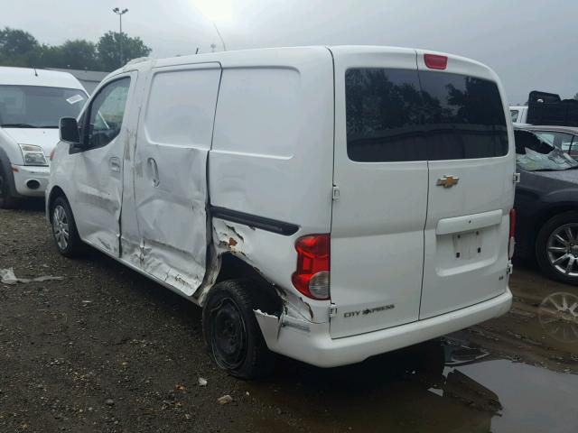 3N63M0YN9FK712054 - 2015 CHEVROLET CITY EXPRE WHITE photo 3