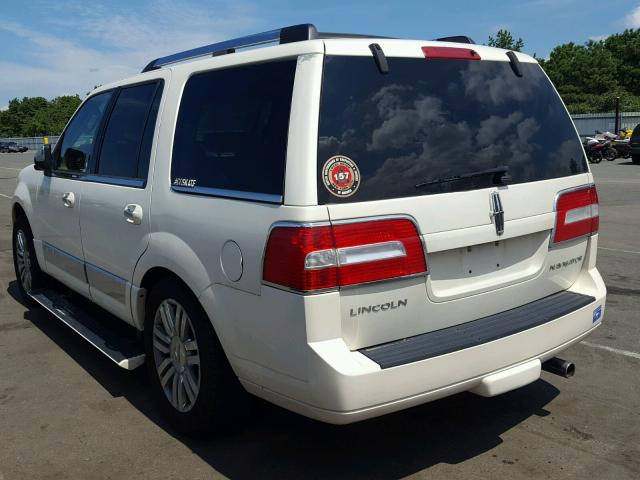5LMFU285X7LJ16527 - 2007 LINCOLN NAVIGATOR 白色 照片 3
