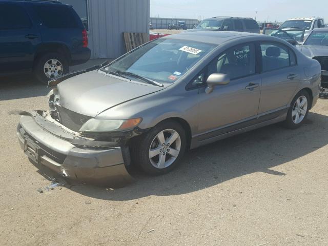 1HGFA16978L028506 - 2008 HONDA CIVIC EXL 灰色 照片 2