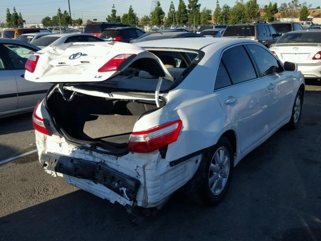 4T4BE46K99R067603 - 2009 TOYOTA CAMRY BASE WHITE photo 4