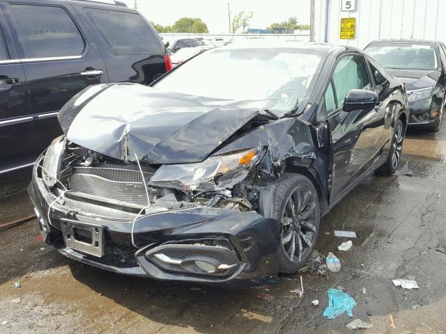 2HGFG3B05FH518955 - 2015 HONDA CIVIC EXL Қара фото 2
