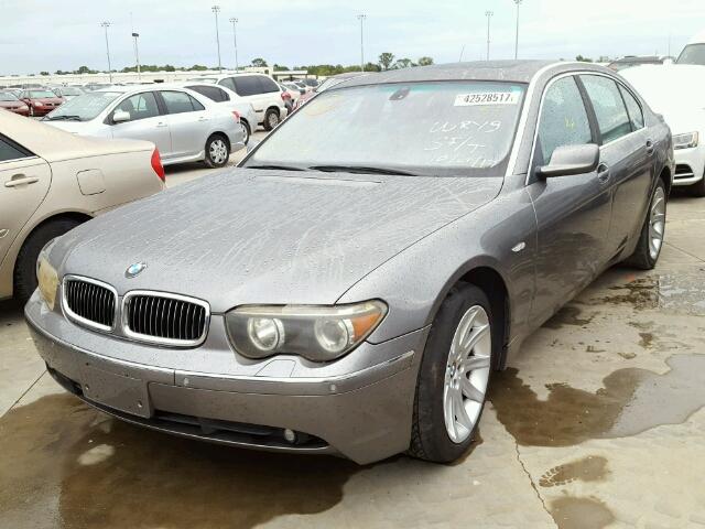 WBAGN634X3DR11335 - 2003 BMW 745 LI CHARCOAL photo 2