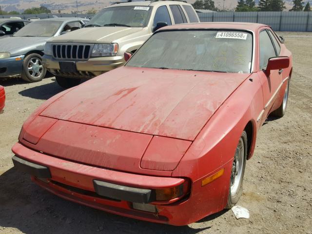 WP0AA0940DN452546 - 1983 PORSCHE 944 RED photo 2