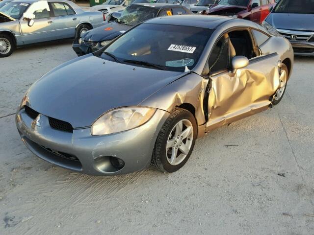 4A3AK24F68E002338 - 2008 MITSUBISHI ECLIPSE GS SILVER photo 2