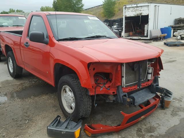 1GCCS148X68142444 - 2006 CHEVROLET COLORADO RED photo 1