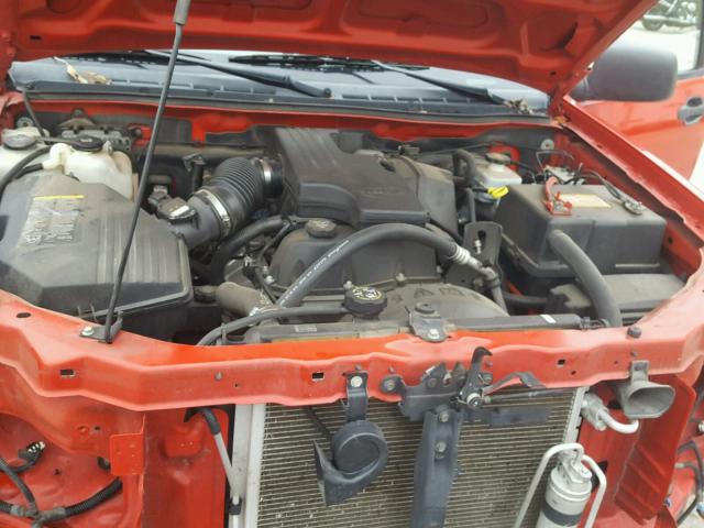 1GCCS148X68142444 - 2006 CHEVROLET COLORADO RED photo 7