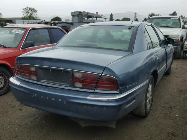 1G4CW54KX14200099 - 2001 BUICK PARK AVENU BLUE photo 4