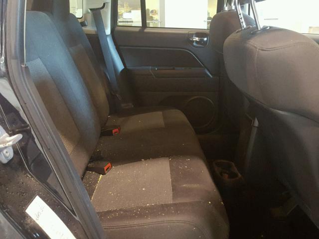 1J4NT1FB9BD162114 - 2011 JEEP COMPASS SP BLACK photo 6