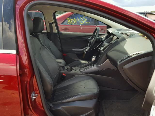 1FADP3N28EL298317 - 2014 FORD FOCUS TITA RED photo 5