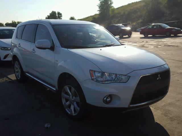 JA4JT5AX1BU016556 - 2011 MITSUBISHI OUTLANDER WHITE photo 1