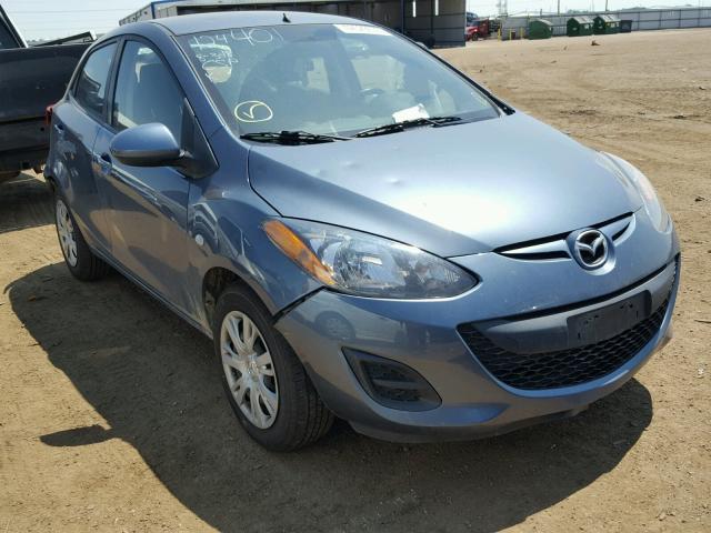 JM1DE1KY5E0183687 - 2014 MAZDA MAZDA2 SPO GRAY photo 1