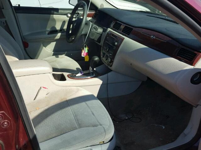 2G1WB58K979180160 - 2007 CHEVROLET IMPALA LS MAROON photo 5